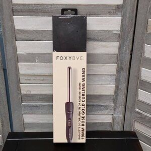 Rose Gold Single Barrel Curling Wand | 19mm / 3/4 inch | FoxyBae